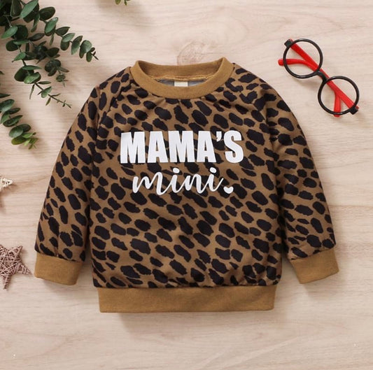 Girls Leopard Pattern Shirt